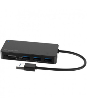 Buy Simplecom 3 Port USB 3.0 Hub with Dual Slot SD MicroSD Card Reader CH368