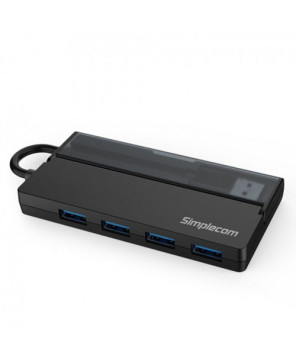 Buy Simplecom Portable 4 Port USB 3.2 Gen1 with Cable Storage CH329-BLK