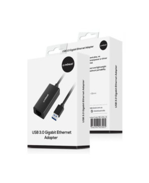 Buy mbeat USB 3.0 Gigabit Ethernet Adapter in Black MB-U3GL-1K