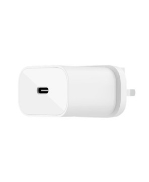 Buy Belkin BOOST CHARGE 25 Watt PD 3.0 USB-C Power Adapter In White WCA004AU1MWH-B6