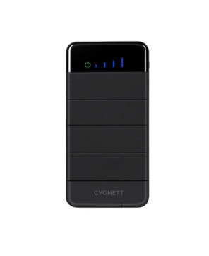 Cygnett ChargeUp Explorer 8000 mAh Power Bank with Solar Panels in Black CY2805PBCHE