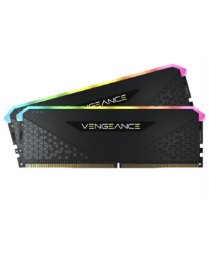 Corsair Vengeance RGB RS 32GB DDR4 3200MHz C16 Gaming Memory with Heatspreader in Black CMG32GX4M2E3200C16