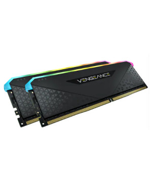 Corsair Vengeance RGB RS 32GB DDR4 3200MHz C16 Gaming Memory with Heatspreader in Black CMG32GX4M2E3200C16