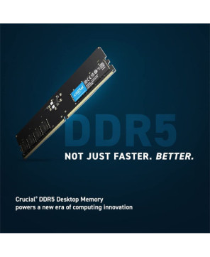 Buy Micron Crucial 32GB (2x16GB) DDR5 UDIMM 4800MHz CL40 Desktop PC Memory CT2K16G48C40U5