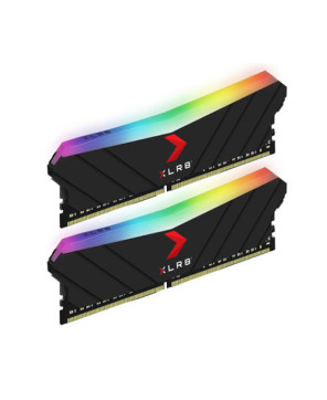 Buy PNY XLR8 RGB 16GB 2x8GB UDIMM DDR4 4200MHz Desktop Memory with Dual Black Heat Spreader MD16GK2D4420019XRGB