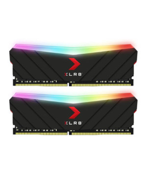 Buy PNY XLR8 RGB 16GB 2x8GB UDIMM DDR4 4200MHz Desktop Memory with Dual Black Heat Spreader MD16GK2D4420019XRGB