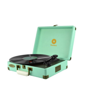 Buy mBeat Woodstock Retro Turntable Player inTiffany Blue MB-TR89TBL