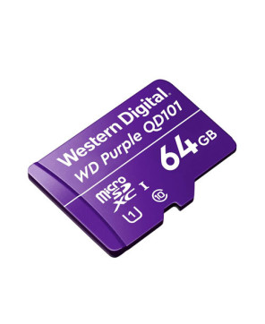 Western Digital 64GB WD Purple SC QD101 Utra Endurance microSD Card WDD064G1P0C