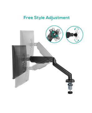 Buy mBeat ACTIVIVA ErgoLife Single Monitor Screen Steel Gas Spring Monitor Arm ACA-MMA-SGC01K For 17"-32" Monitors