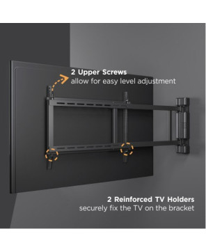 Buy Brateck Motorised Swing TV Mount PLB-M06 Fit Most 32'-75' TVs Up to 50kg VESA