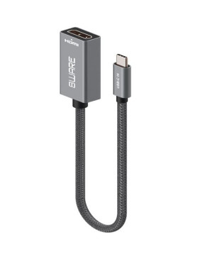 Buy 8Ware 10cm USB-C to HDMI Male-Female Adapter 8W-USBCHDMIF