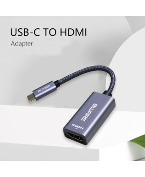 Buy 8Ware 10cm USB-C to HDMI Male-Female Adapter 8W-USBCHDMIF