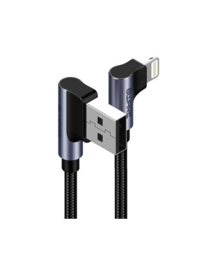 Buy 8Ware Premium 1m Apple Certified 90 Degree Angle USB Lightning Data Sync Fast Charging Cable 8W-IPHR1-90D For iPhone/iPad