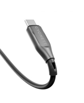 Buy Cygnett Armoured 1m 3.1 USB-C to USB-C Cable CY4674PCTYC in Black