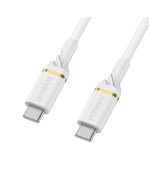 Buy Otterbox 2m USB-C to USB-C Fast Charge Cable in White 78-52673