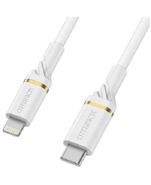 Buy OtterBox 2m Lightning to USB-C Fast Charge Cable 78-52646 in Cloud Dust White