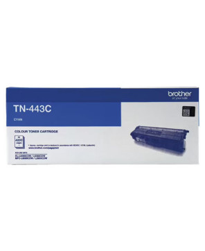 Buy Brother TN-443C Genuine High Yield Cyan Toner Cartridge - 4,000 pages