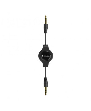 Buy the Verbatim 1m 3.5mm Audio Cable in Black 66573