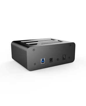 Buy Simplecom USB 3.0 to Dual SATA Aluminium Docking Station with 3-Port Hub and 1 Port 2.1A USB Charger SD352