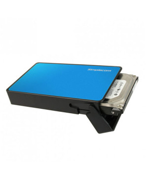 Buy Simplecom Tool Free 3.5" SATA HDD to USB 3.0 Hard Drive Enclosure in Blue SE325-BLUE