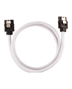 Buy Corsair 60cm Premium Sleeved SATA 6Gbps Cable in White CC-8900253