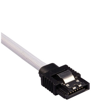 Buy Corsair 60cm Premium Sleeved SATA 6Gbps Cable in White CC-8900253