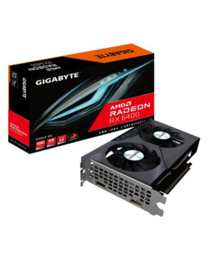 Buy Gigabyte AMD Radeon RX 6400/ Rev 1.0 PCI-E 4.0 x4/ 4GB GDDR6 Graphics Card GV-R64EAGLE-4GD