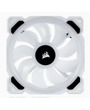 Buy Corsair LL120 RGB 120mm Dual Light Loop White RGB LED PWM Triple Pack Fan with Lighting Node PRO CO-9050092-WW