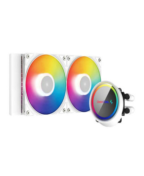 Buy DeepCool GAMMAXX L240 A-RGB AIO Liquid CPU Cooler with Anti-Leak Technology in White DP-H12CF-GL240-ARGB-WH