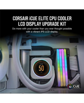 Buy Corsair iCUE ELITE CPU Cooler LCD Display Upgrade Kit CW-9060066-WW In White