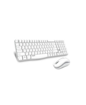 Buy Rapoo X1800S 2.4GHz Wireless Optical Keyboard and Mouse in White X1800S-WHITE