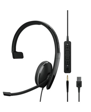 Buy EPOS | Sennheiser ADAPT 135T USB II 1000900 Single-Sided USB-A Headset with 3.5 mm Jack and Detachable USB Cable