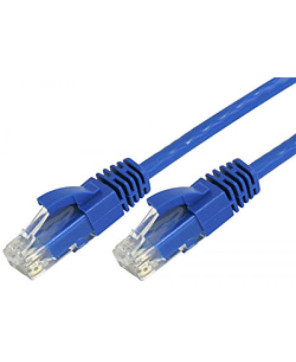 8Ware 2m Premium Ultra Thin CAT6 RJ45 Ethernet Network LAN UTP Patch Cord in Blue CAT6THINBL-2M