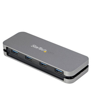 StarTech 4-Port Bus Powered Portable USB-C to USB-A Adapter Laptop Hub HB30CM4AB