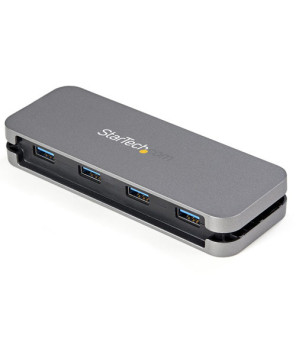 StarTech 4-Port Bus Powered Portable USB-C to USB-A Adapter Laptop Hub HB30CM4AB