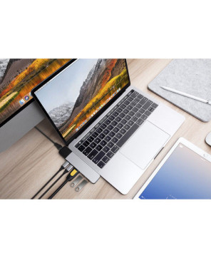 Buy Targus HyperDrive NET 6-in-2 USB-C Hub in Silver GN28N-SILVER