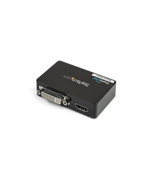 StarTech USB 3.0 to HDMI and DVI Dual Monitor External Video Card Adapter USB32HDDVII