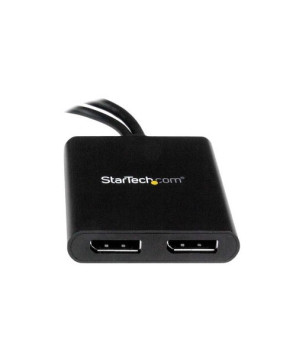 Buy StarTech Mini DisplayPort Male to Dual DisplayPort Female MST Hub MSTMDP122DP