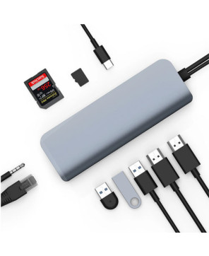 Buy Targus HyperDrive VIPER 10-in-2 USB-C Hub HD392-GRAY