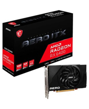 Buy MSI AMD Radeon RX 6400 4GB Graphic Card RADEON RX 6400 AERO ITX 4G