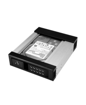 Buy the StarTech 5.25 to 3.5 Hard Drive Hot Swap Bay HSB1SATSASBA for 3.5" SATA/SAS Drives