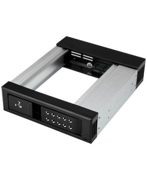 Buy the StarTech 5.25 to 3.5 Hard Drive Hot Swap Bay HSB1SATSASBA for 3.5" SATA/SAS Drives