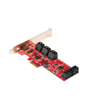 Buy the StarTech 10 Port PCIe SATA Expansion Card 10P6G-PCIE-SATA-CARD