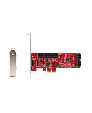 Buy the StarTech 10 Port PCIe SATA Expansion Card 10P6G-PCIE-SATA-CARD