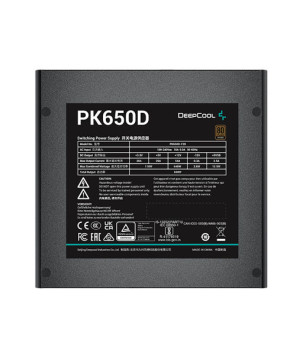 Buy DeepCool PK650D 80+ Bronze Power Supply Unit 120mm Fan R-PK650D-FA0B-AU