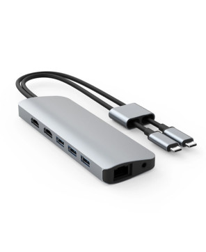 Buy Targus HyperDrive VIPER 10-in-2 USB-C Hub in Silver HD392-SILVER