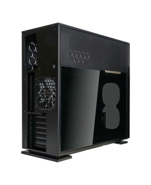 Buy Inwin N515 Midi-Tower ATX Black Case Top Infinity Panel N515BLK-3AL120 with 2 ARGB Front Fan and 1 Rear ARGB Fan