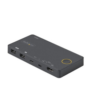 Buy Startech 2 Port Hybrid USB-A + HDMI & USB-C KVM Switch SV221HUC4K