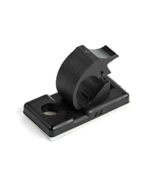 Buy Startech 100 Adhesive Cable Management Clips in Black CBMCC1