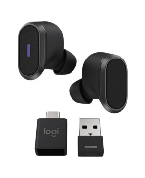 Buy Logitech Zone True Wireless Bluetooth Earbuds in Graphite 985-001091